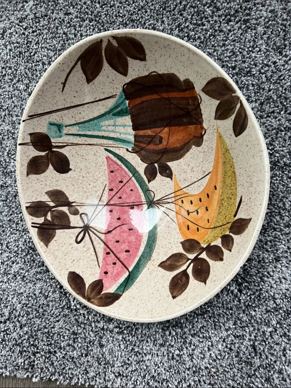 RED WING POTTERY BOWL #129